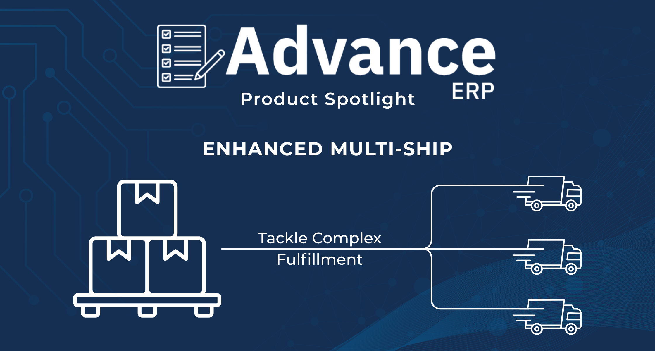 Product Spotlight: Advance ERP – Multi-Ship