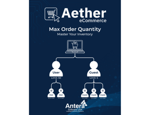 Product Spotlight: Aether eCommerce – Maximum Order Quantity Controls