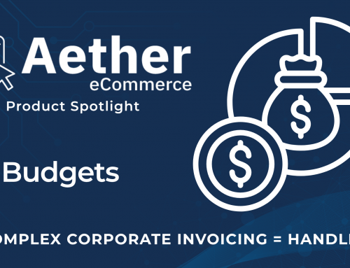 Product Spotlight: Aether eCommerce – Budgets
