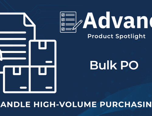 Product Spotlight: Advance ERP – Bulk PO